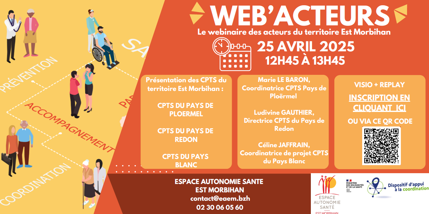 25 avril présentation des CPTS de l'Est Morbihan