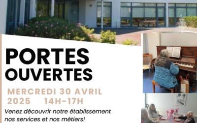 Mercredi 30 avril: portes ouvertes de l&rsquo;EHPAD, du CRT et du SSIAD de Questembert