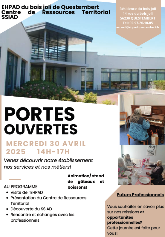 Porte ouvert EHPAD Questembert