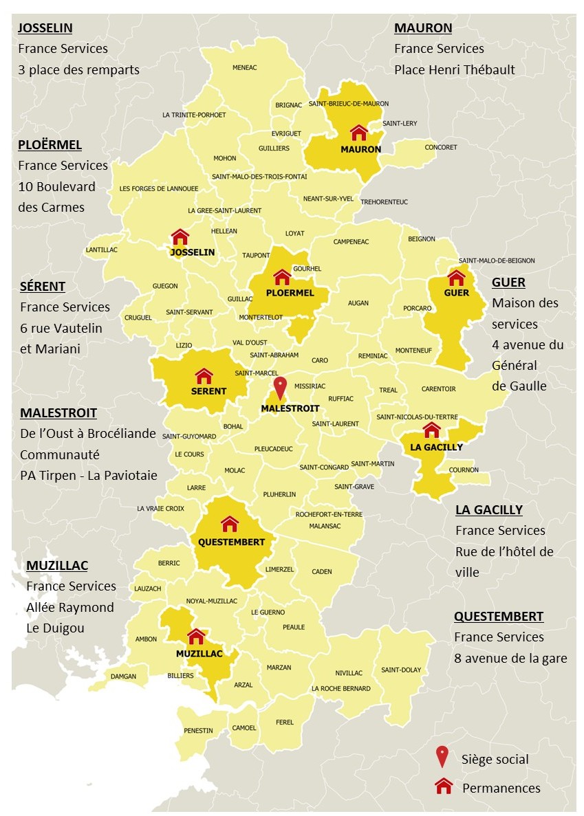 Antennes Espace Autonomie Santé Est Morbihan